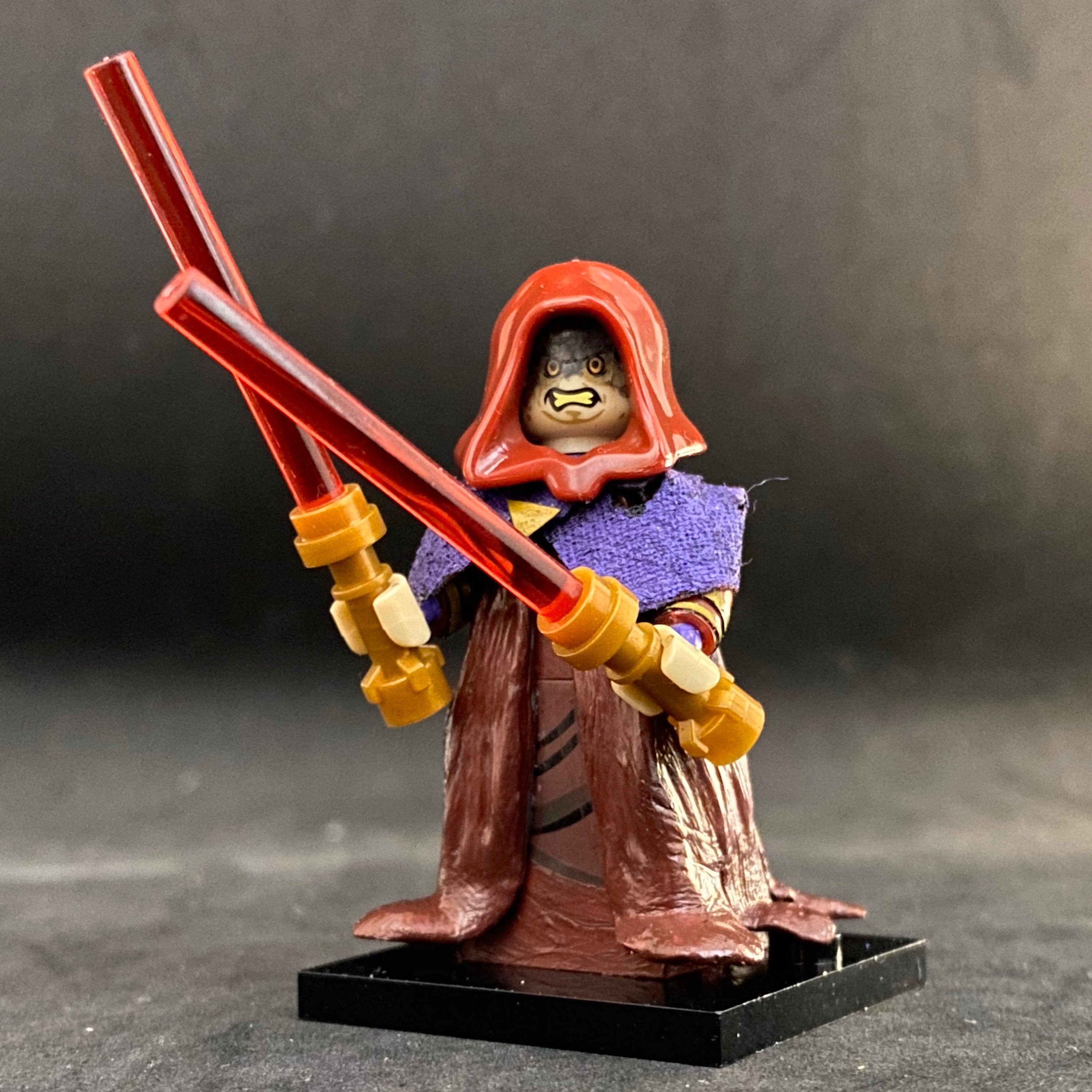 手作り MOC ダース・シディアス 彫刻 LEGO カスタム ミニフィギュア 