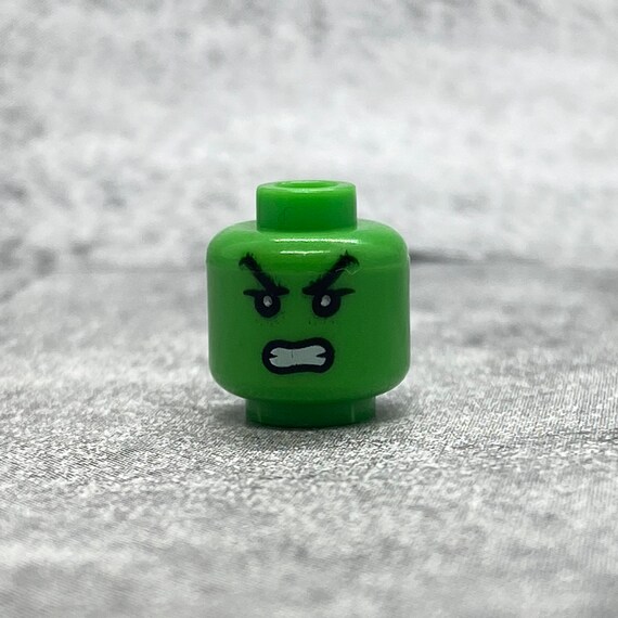 Lego hulk head sale