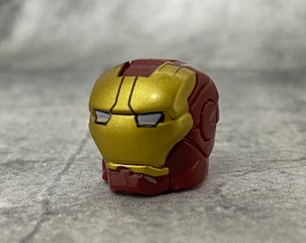 Custom Classic Iron Man Helmet for Lego Minifigures Conf01