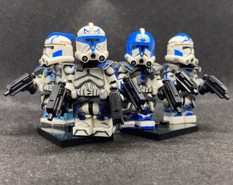 Handcrafted MOC 501st Clone Troopers Set Custom Minifigures Star