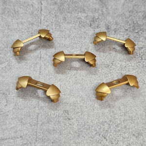 5er Pack Gold Schulter Rüstung Lot für Minifiguren | gt5GSA12 |  Minifigur NICHT Enthaltene Blöcke Kompatibel