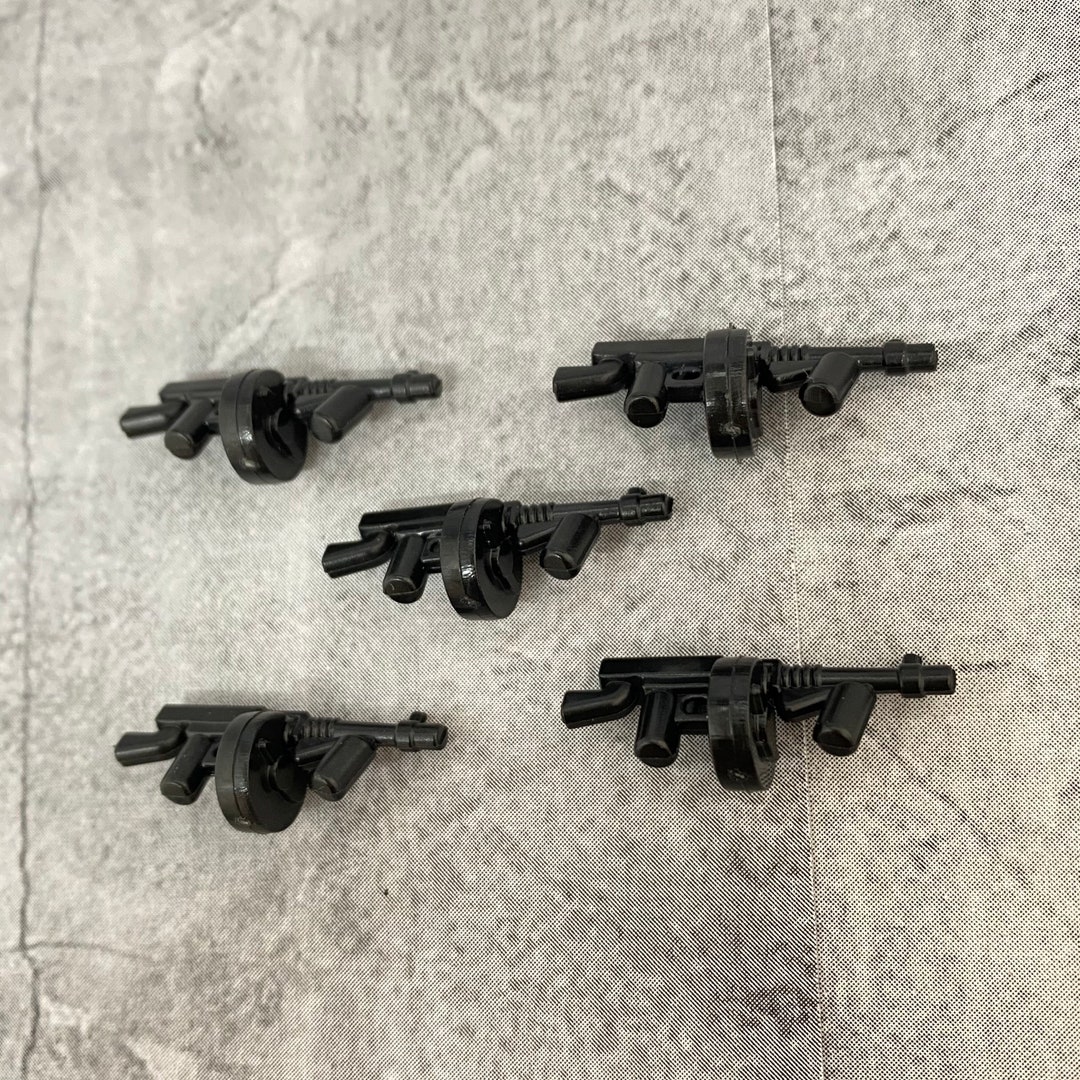 5 pack Custom Thompson Sub Machine Gun Lot for Lego Minifigures