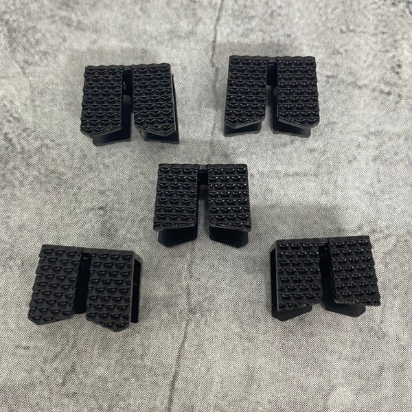 5-pack Waist Armor Black lot for Minifigures | D8b392 |  Minifigure NOT Included Blocks Compatible dragon samurai