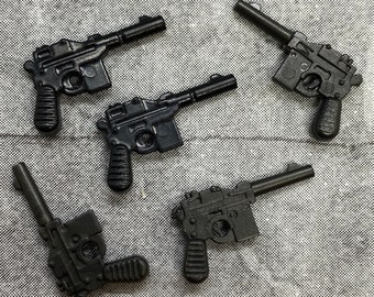 5-pack Custom Gun Mauser C96 Pistol lot for lego Minifigures