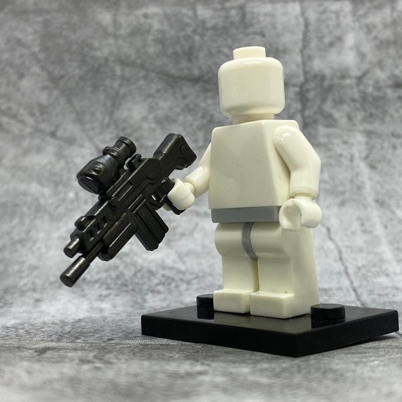 ミニフィギュア用カスタムガン AM-17 アサルトライフル スコープ付き 5