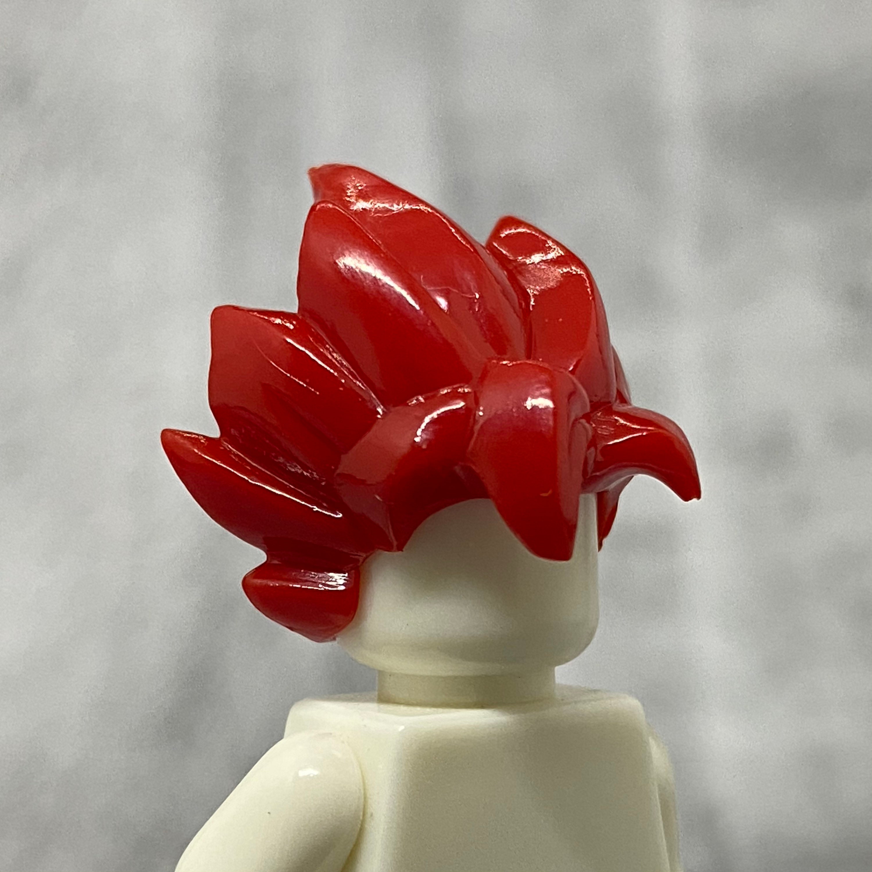 LEGO minifigure exf007 - Ryo - Purple Hair, Headband at BrickScout