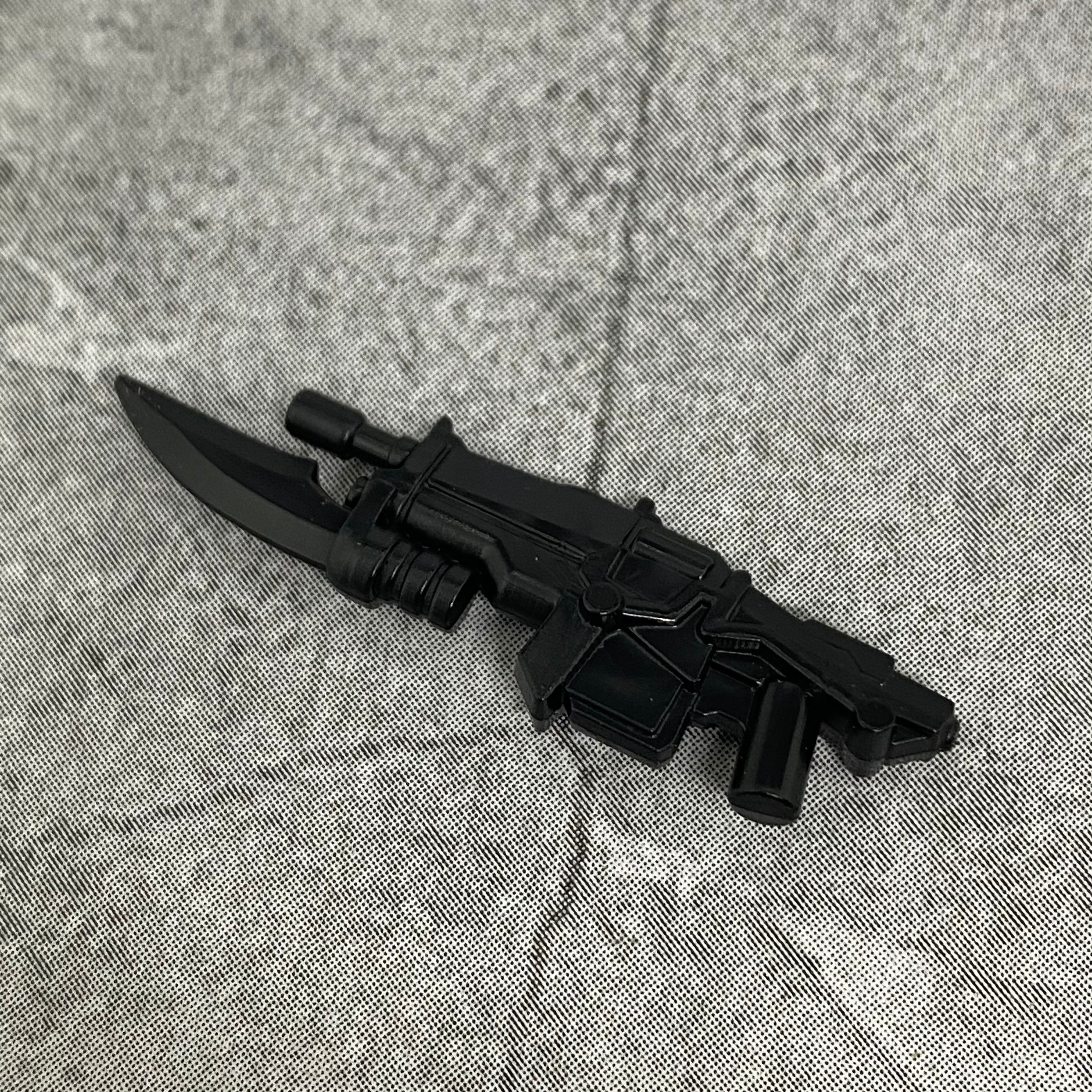ミニフィギュア用カスタムSFライフル（銃剣付き）5個パック | A80205