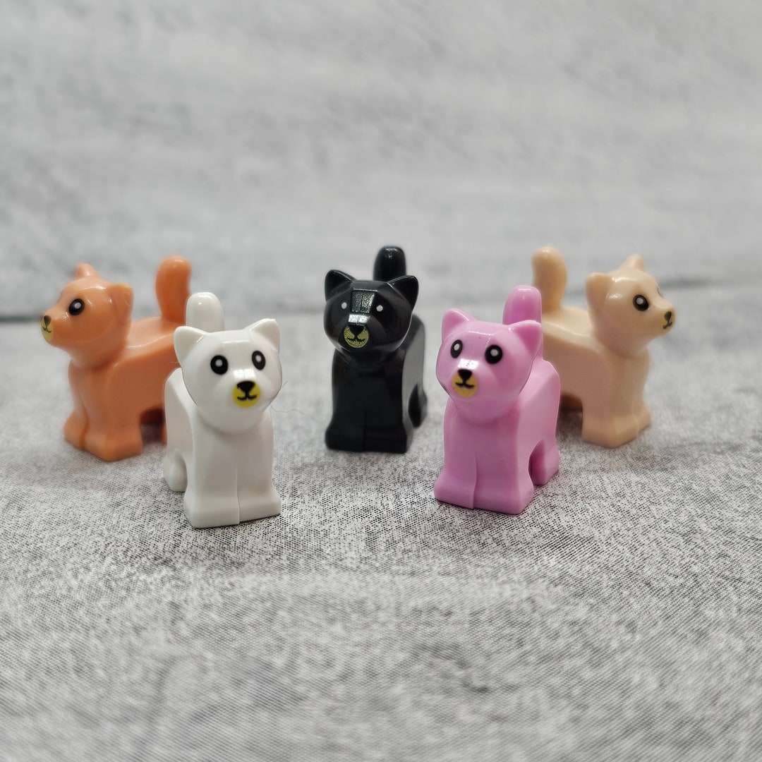5-pack Cat Minifigures | C13cp05 | Plain Lego Minifigure NOT Included ...