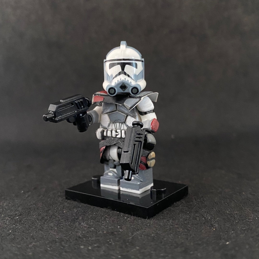 Handcrafted MOC Arc Trooper Commander Colt Custom Minifigure