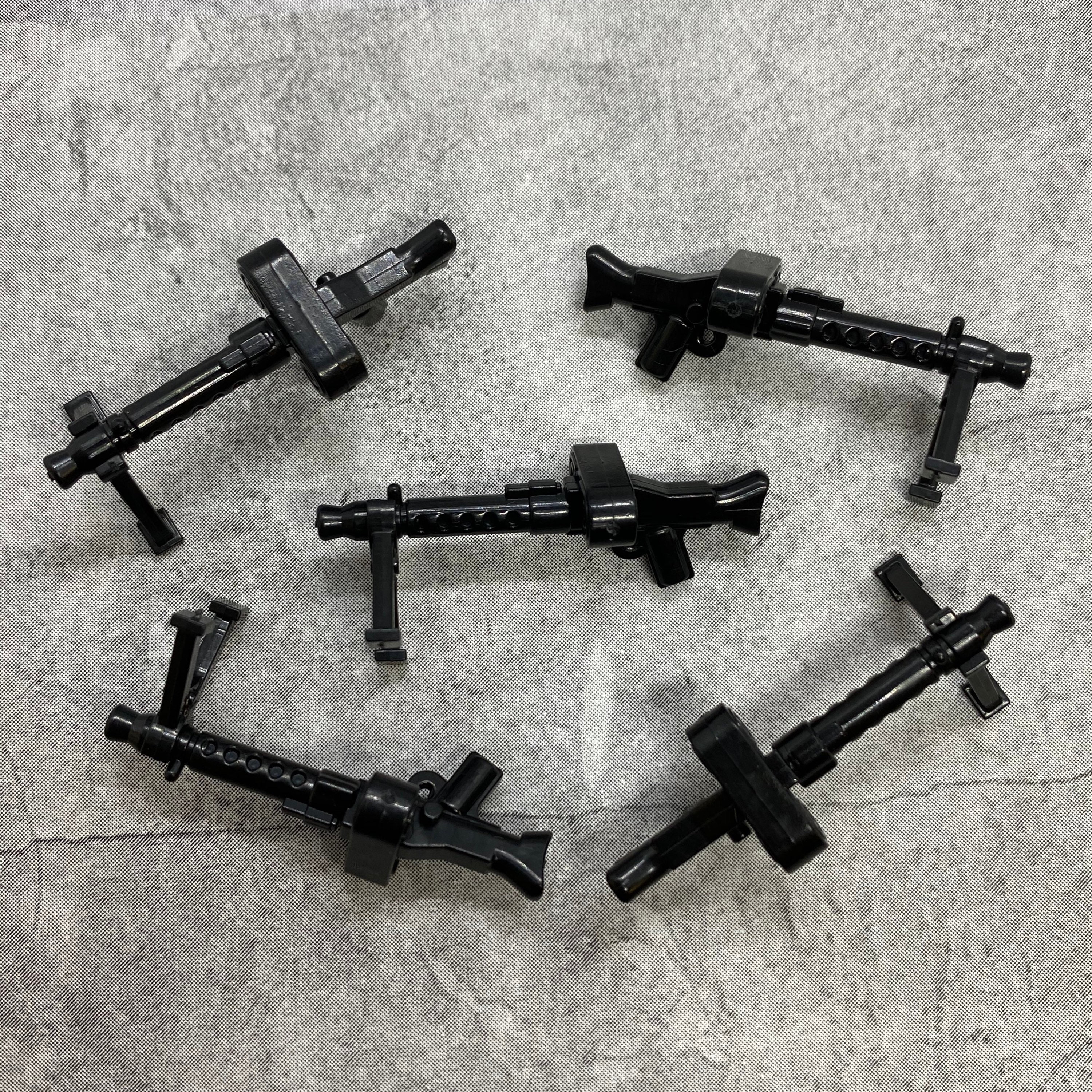 レゴ ミニフィギュア用カスタム MG34 マシンガン 5 個パック レゴ ミニフィギュア用カスタム MG34 マシンガン 5 個パック