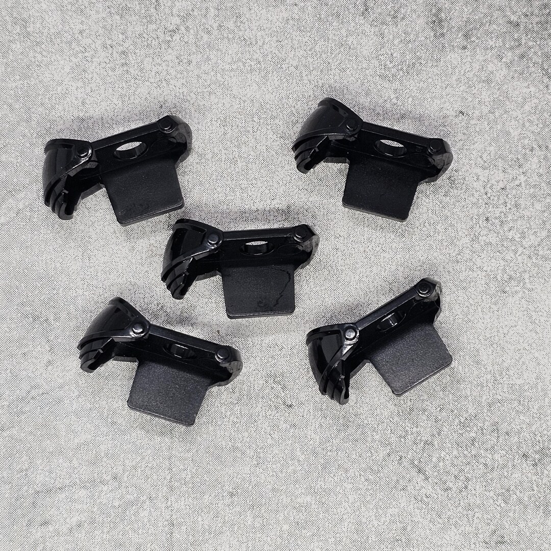 5pack Custom Elf Helmet Hair Black for Minifigures | Gb5b487