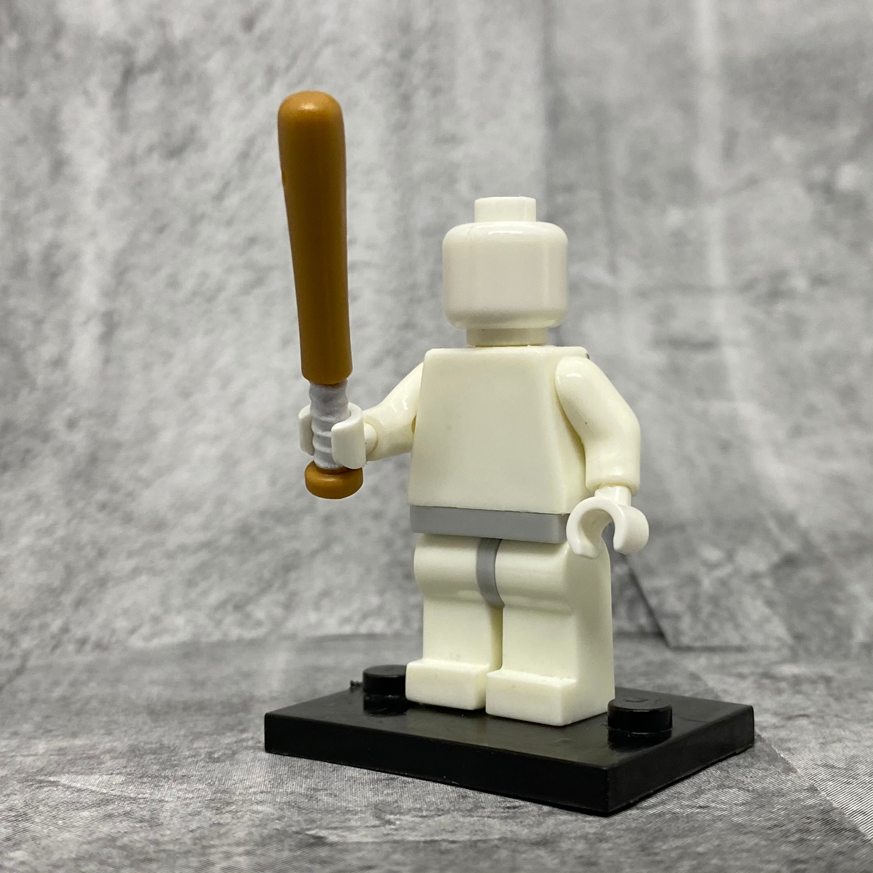 Custom Baseball Bat for Minifigures WdC01 LEGO Minifigure Etsy