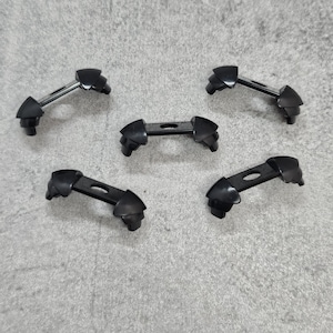 5-pack Black Shoulder Armor lot for Minifigures | gt6bsa03 |  Minifigure NOT Included Blocks Compatible