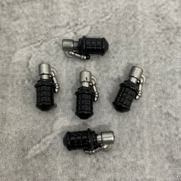 5-pack Custom Grenade lot for lego Minifigures | A80581 |  Minifigure NOT Included Blocks Compatible