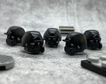 5-pack Custom S10 Gas Mask w/ Helmet lot for Minifigures | C24151 |  Minifigure NOT Included Blocks Compatible for