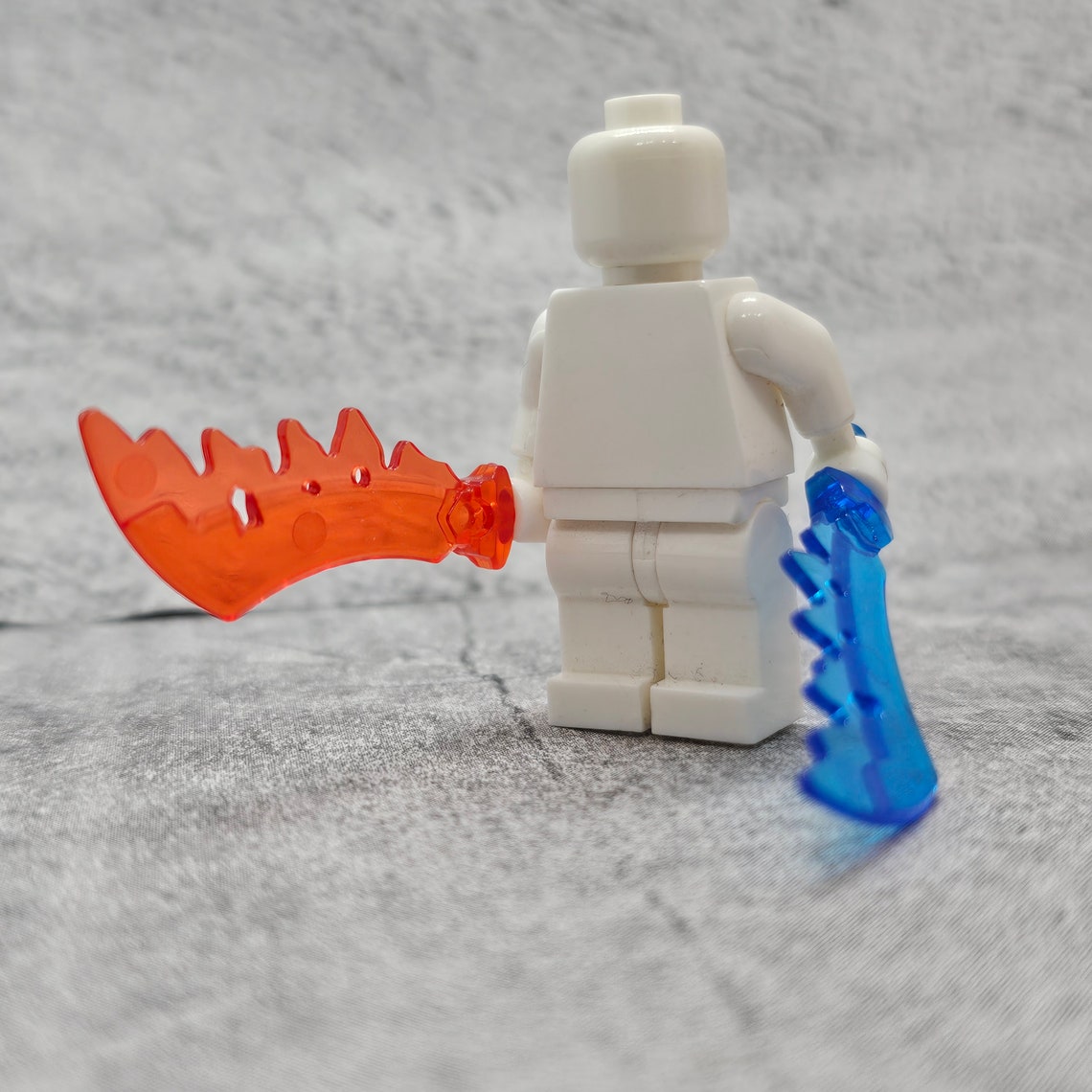 Translucent Red Sword 4-pack Translucent Blue and Red Sword Lot for Lego Minifigures | Conf01 ...