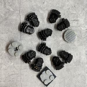 Custom Sci-fi Power Fist Gloves lot for Minifigures | gA11666 |  Minifigure NOT INCLUDED Blocks Compatible