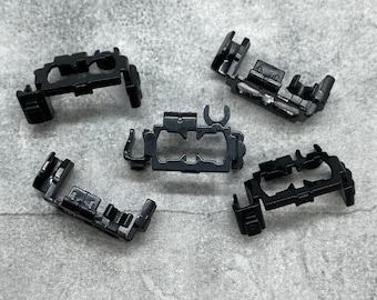 5-pack Custom G8 Tactical Belt Black lot for Minifigures | B42136 |  Minifigure NOT Included Blocks Compatible