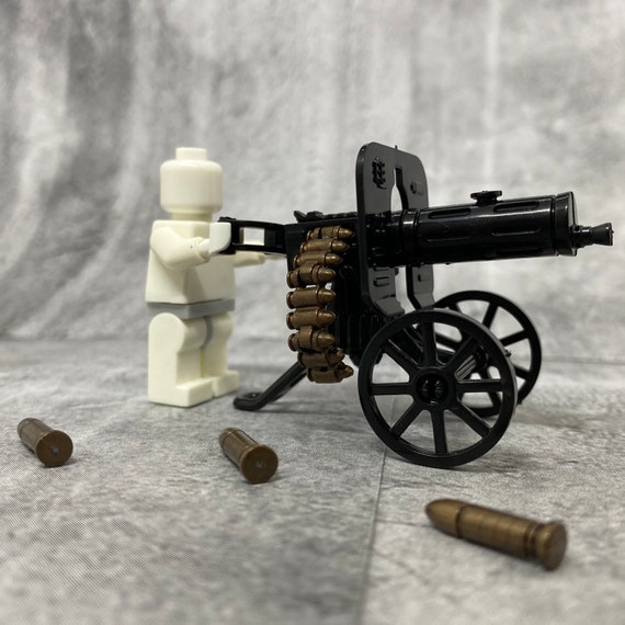 Custom PM M1910 Maschinengewehr für Minifiguren diy DrA12926 