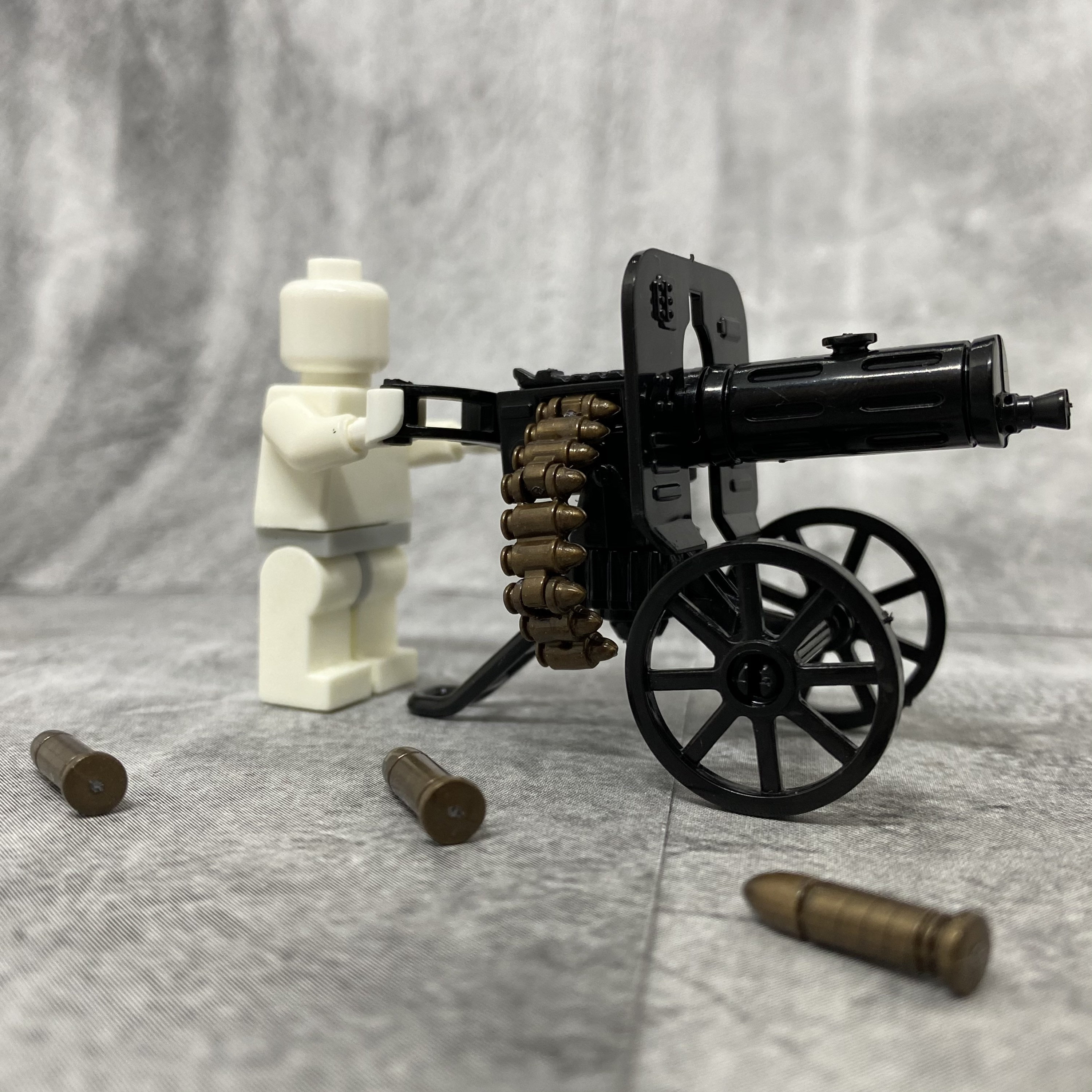 Custom PM M1910 Maschinengewehr für Minifiguren diy DrA12926 