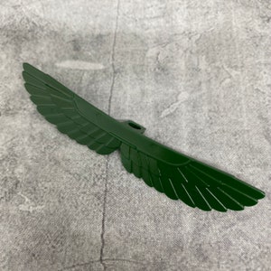 Custom classic vulture wings green for lego Minifigure | WdA01|  Minifigure NOT Included Blocks Compatible