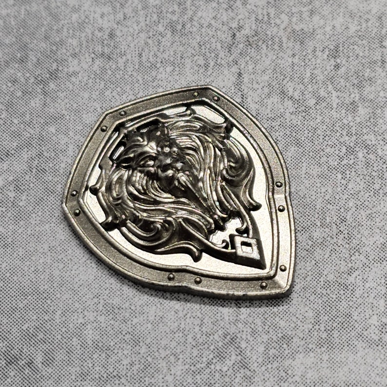 Custom Azeroth Knight Shield Lion Head Lot for Minifigures | C5f013a ...