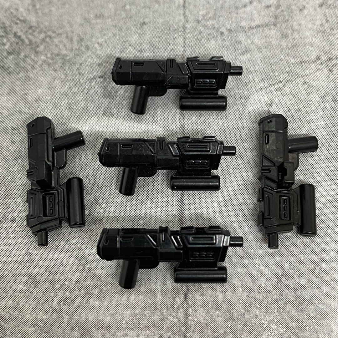 5-pack Custom Clone Commando Trooper Blaster Lot for Minifigures