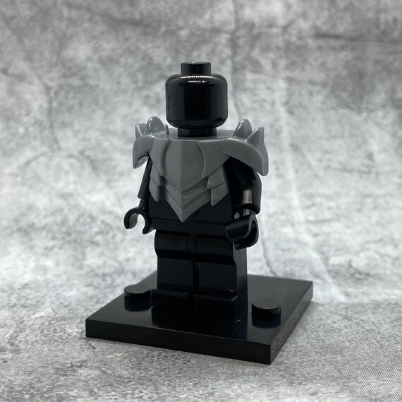 5-Pack Black Easterling Armor Blocks For Minifigures – MuseBrickArts, Fits LEGO, Weapons Theme