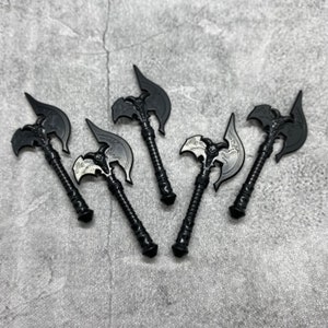 Custom Shadowmourne Axe lot for Minifigures | B3F014 |  Minifigure NOT Included Blocks Compatible accessories arthas Warcraft