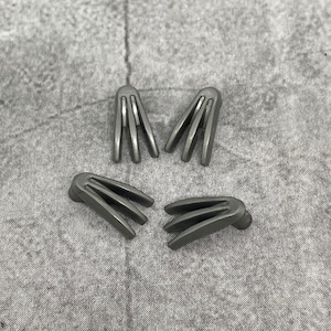 4-pack Gray Claws lot for lego Minifigures | ConD02 |  Minifigure NOT Included Blocks Compatible weapons accessories