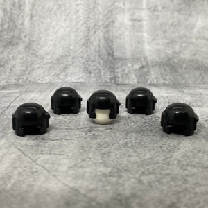 5-pack Custom Galactic Grunt Helmet lot for Minifigures | A80948 Armor |  Minifigure NOT included | DIY Blocks Compatible