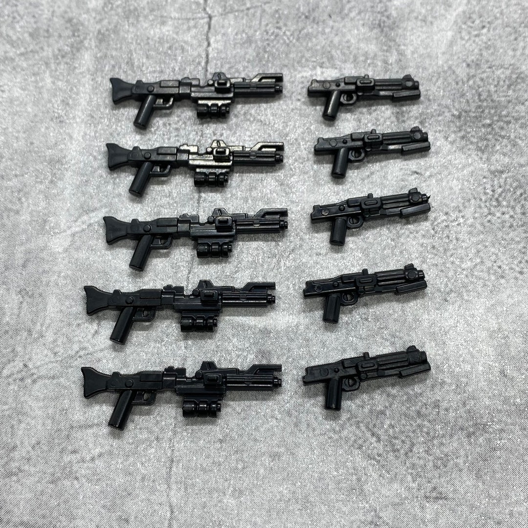 10 pack Custom DC 15 and Dc 15s Clone Trooper Blasters Lot for Minifigures A4DC15 Rifle Minifigure NOT Included Diy Dc15 Dc15s Gun Etsy