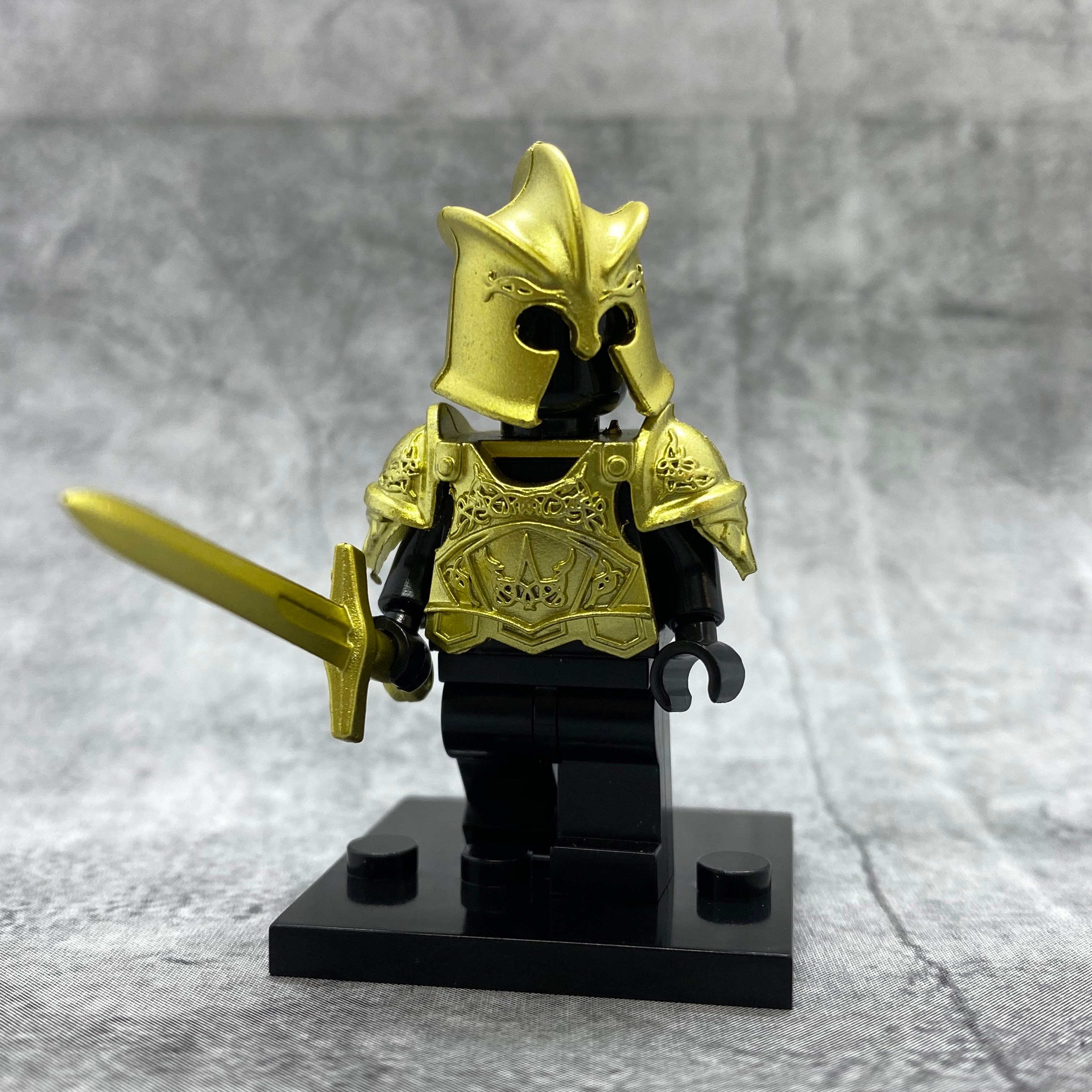 5 pack Elf Knight Armor Set Gold Lot for Lego Minifigures Cona6949 Minifigure NOT Included DIY Gondor Blocks Compatible Etsy Canada