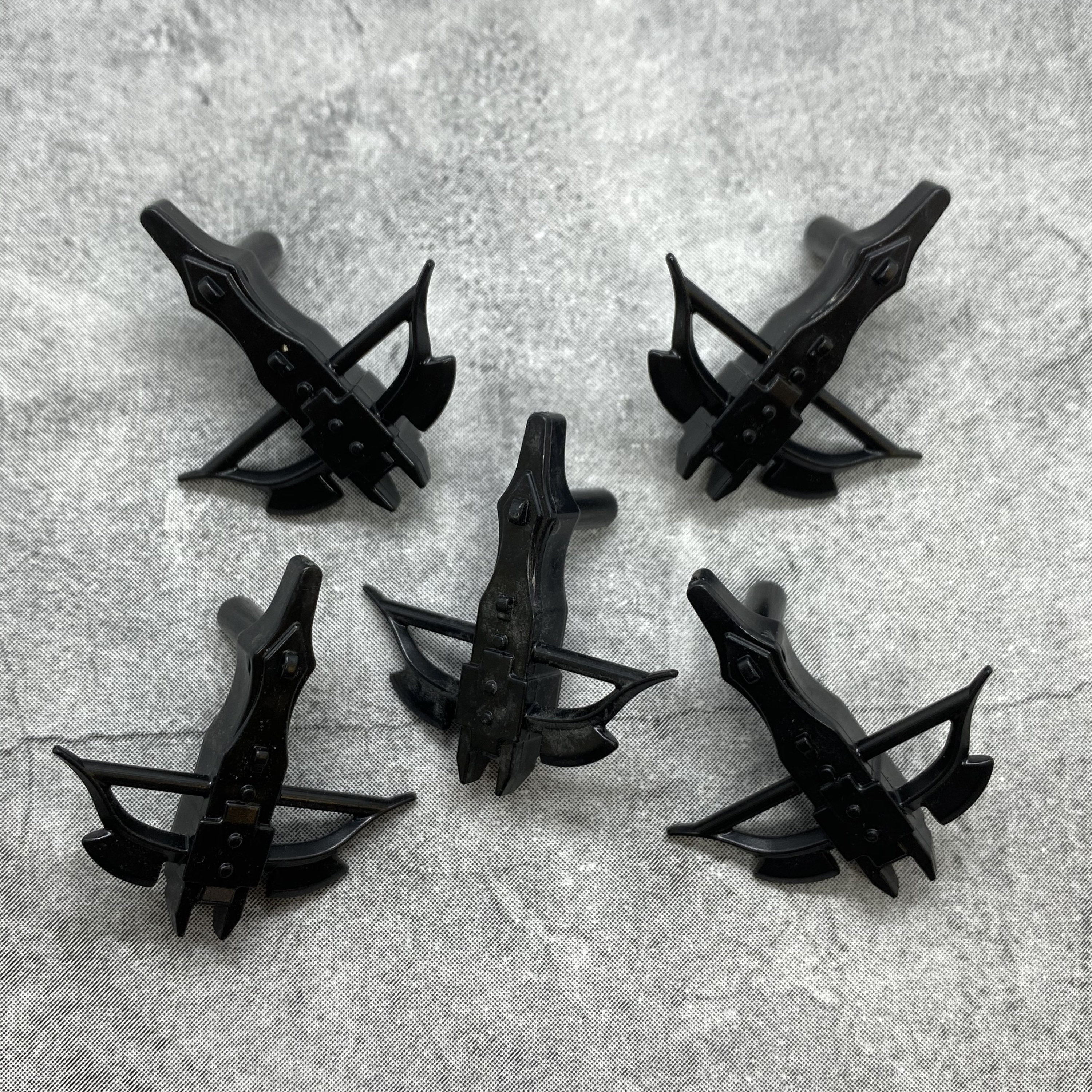 5-pack Crossbow Black Lot for Minifigures | C80974 | Minifigure