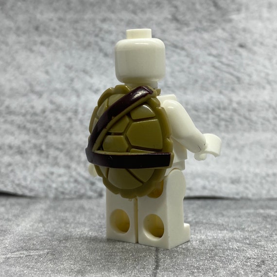 4-pack Custom TMNT Turtle Shell for Minifigures | ConD2 | Ninja |  Minifigure NOT INCLUDED Blocks Compatible for