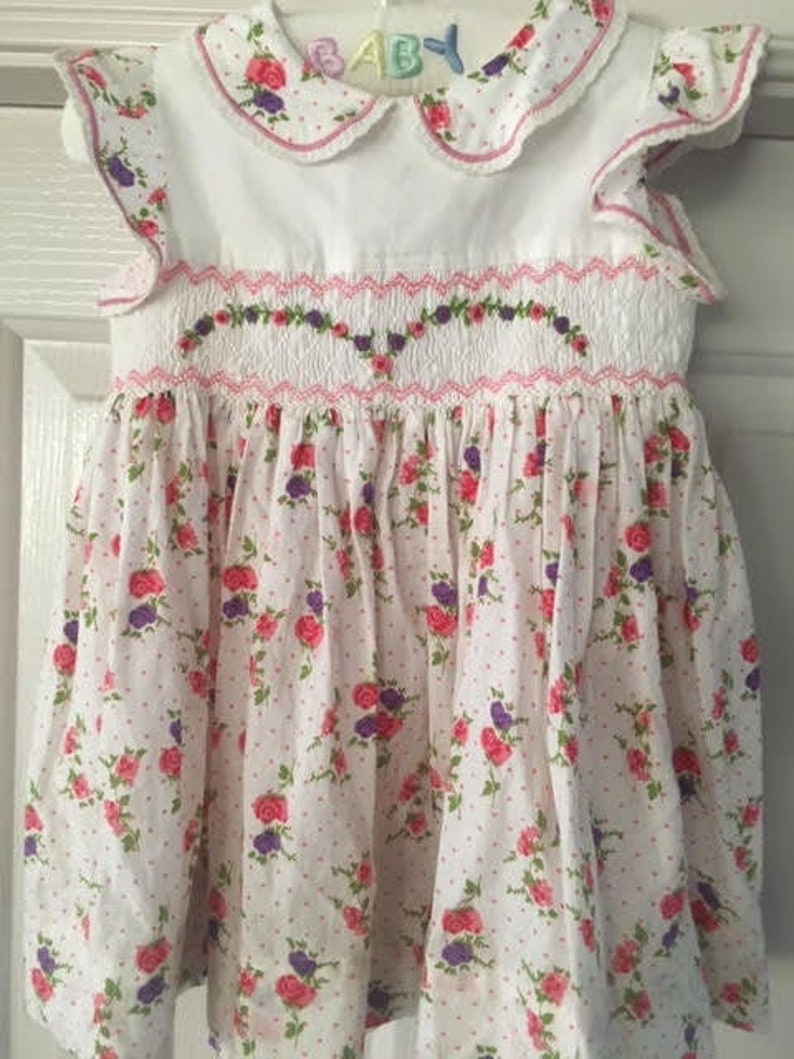 smocked easter dress