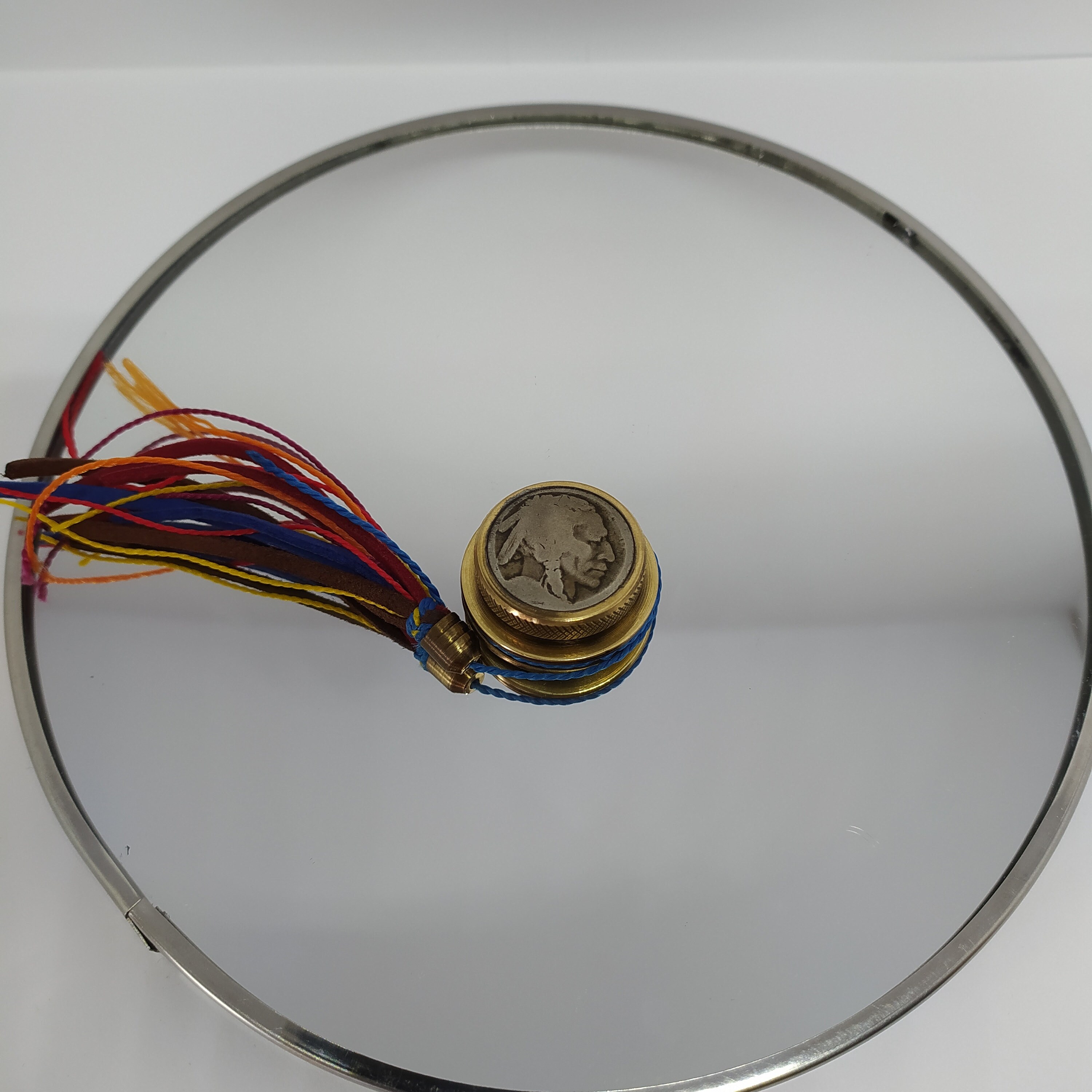 티타늄 탑 메탈 스피닝 탑 스피닝 탑 스핀 탑 EDC 스피닝 코인 정밀 스피닝 탑 메탈 워리코인 워리 코인-Freehip.co.kr