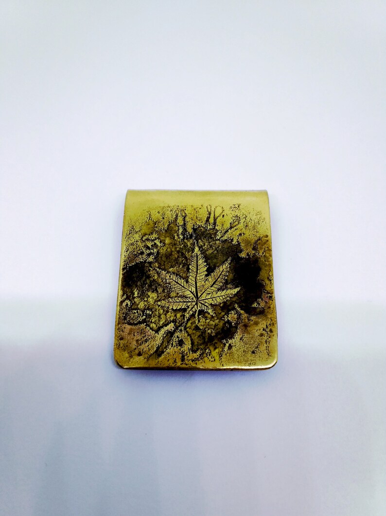 Brass Money Steampunk Money Clip Gothic Vintage Inspired Antiqued Brass Men/'s Accessories Men/'s Gifts