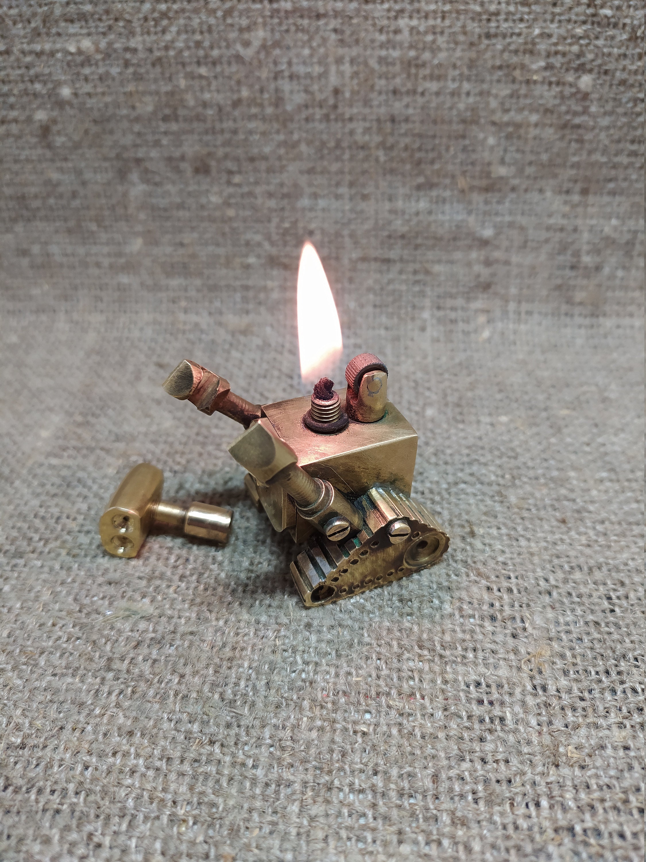 Vintage Petrol Lighter WALLE Handmade Etsy