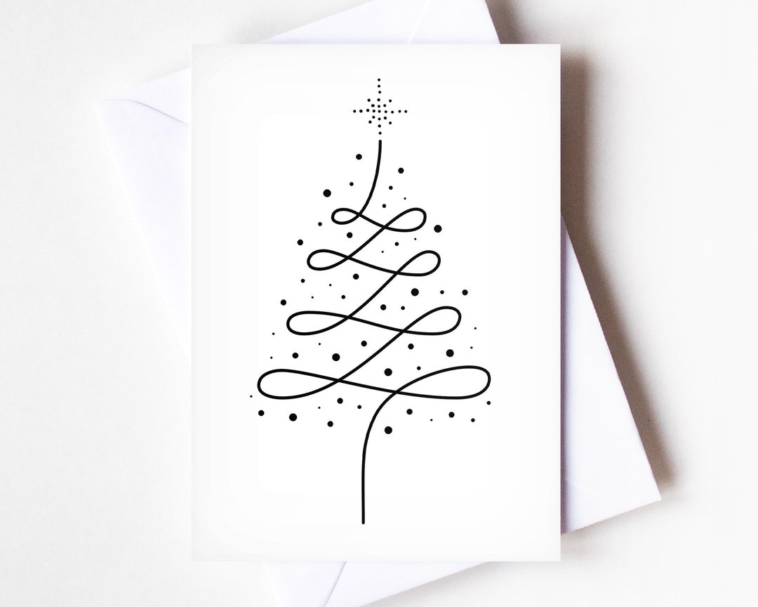 Minimalist Christmas Cards 