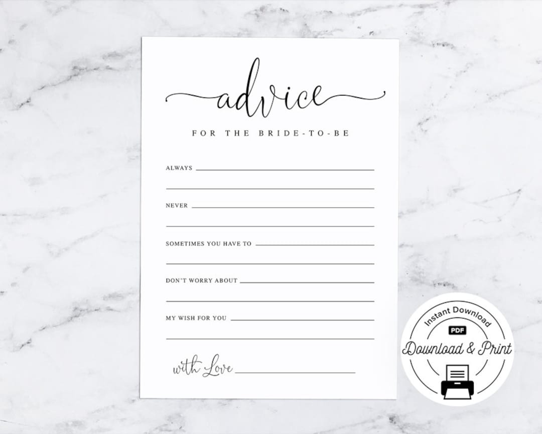 printable-advice-for-the-bride-to-be-cards-bridal-shower-games-bridal-shower-advice-cards-bridal-shower-advice-notecards-bride-to-be-etsy