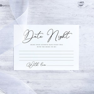 Printable Date Night Cards, Date Night Ideas, Date Night Advice Cards ...