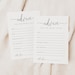 Printable 'advice for the Bride-to-be' Cards, Bridal Shower Games ...