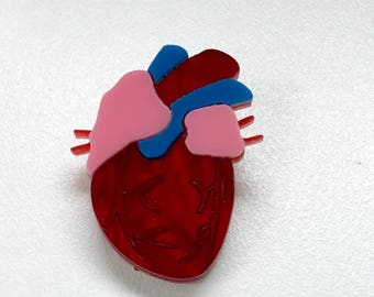 Be Still My Beating Heart Brooch