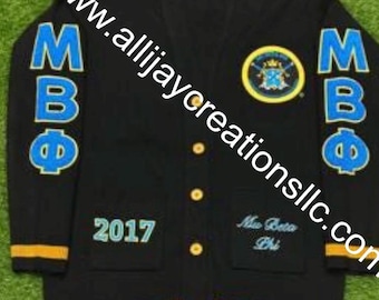 NEW - Mu Beta Phi Cardigan Sweater
