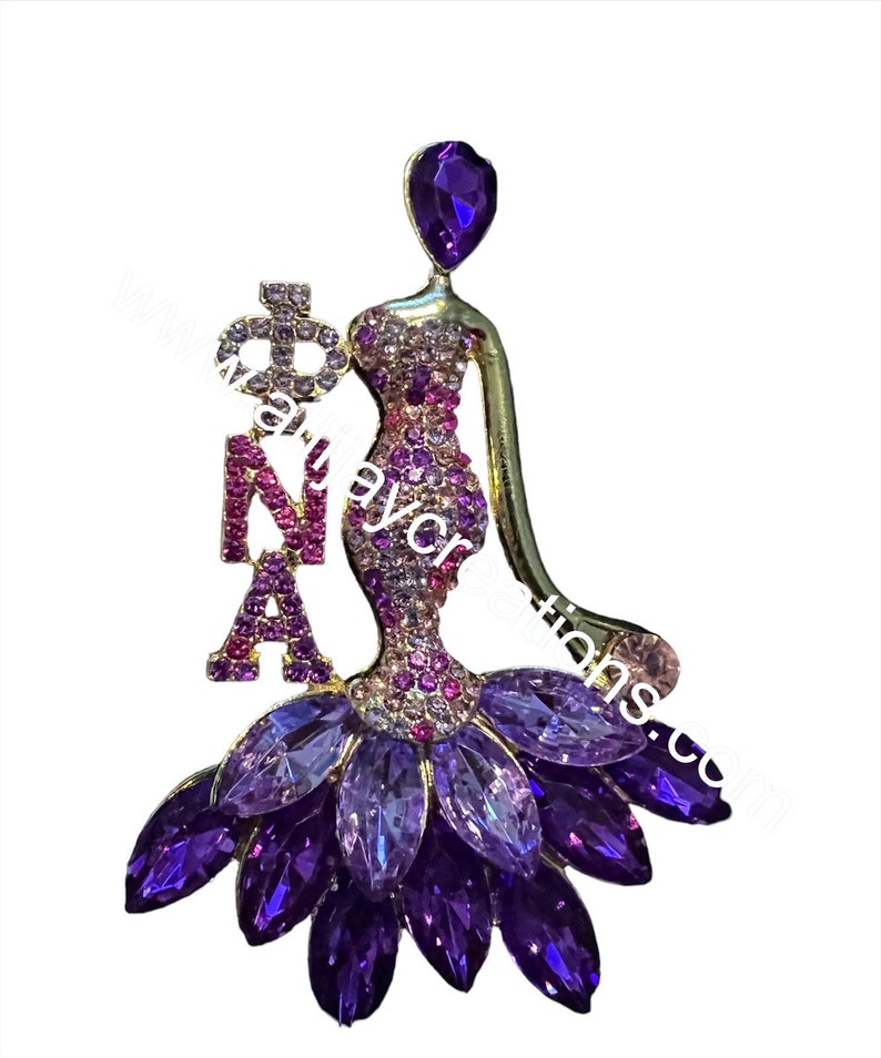 Phi Nu Alpha Brooch - Etsy