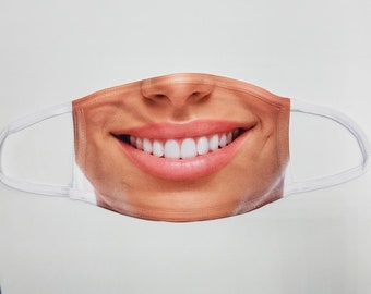 Big Smile Mask Etsy