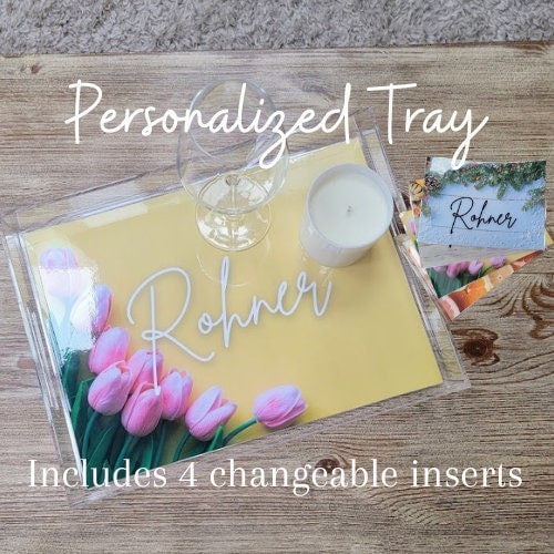 Changeable Trays | Decorative Acrylic Trays