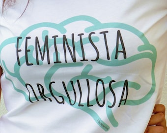 T-shirt feminist - organic cotton - proud feminist - Fairtrade