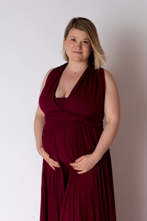 Longue robe femme enceinte hotsell